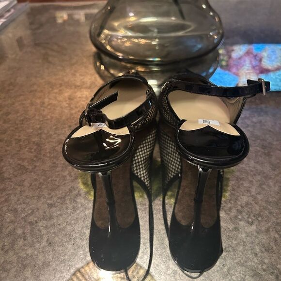 Jimmy Choo Anika Sport Mesh Slingback Heels 65mm - Picture 5 of 8